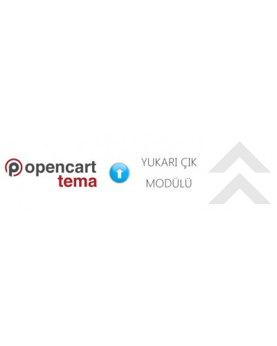 Opencart Yukarı Çık Sayfa Başına Dön Modülü